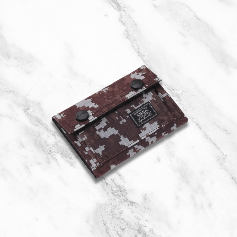 Portefeuille tissu jeune homme | Camo automne